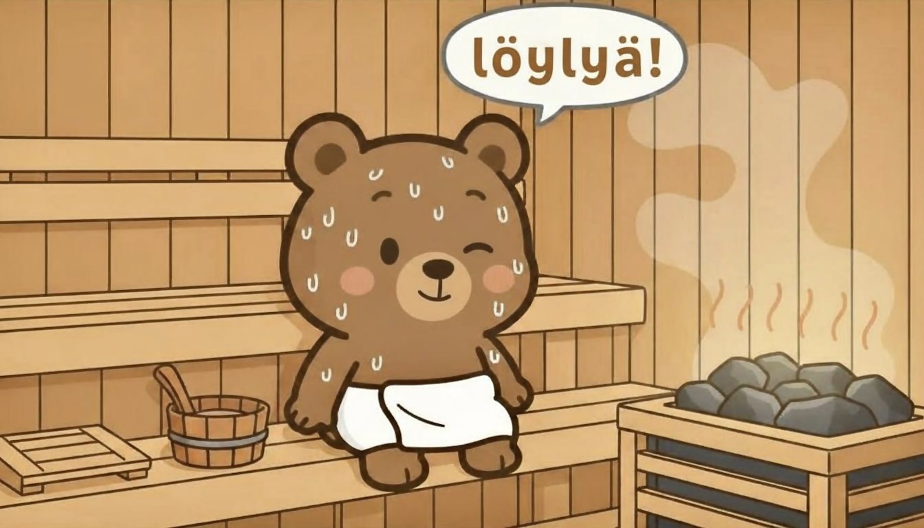 Bear reading in a relaxed setting